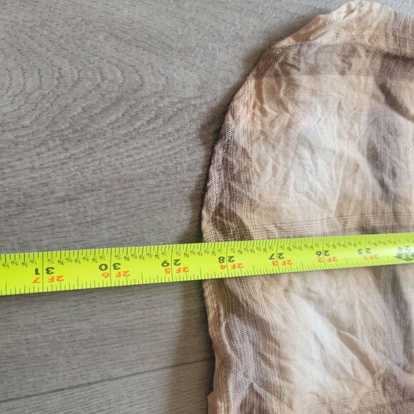 Talbots Plus 1X Beige Plaid Button Front Top Womens Long Sleeve Lightweight Blou - Picture 7 of 8